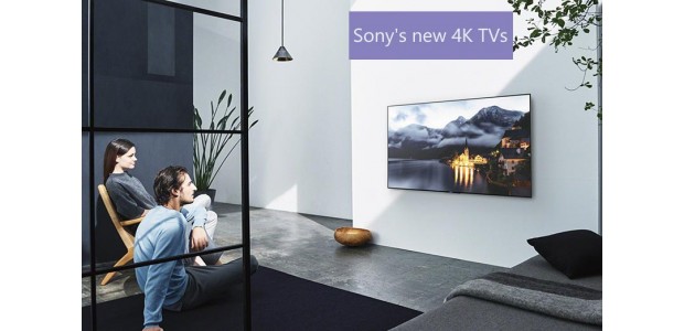 تلویزیون جدید 4K سونی در سری های 2017 و 2018